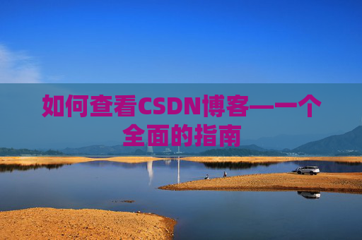 如何查看CSDN博客—一个全面的指南